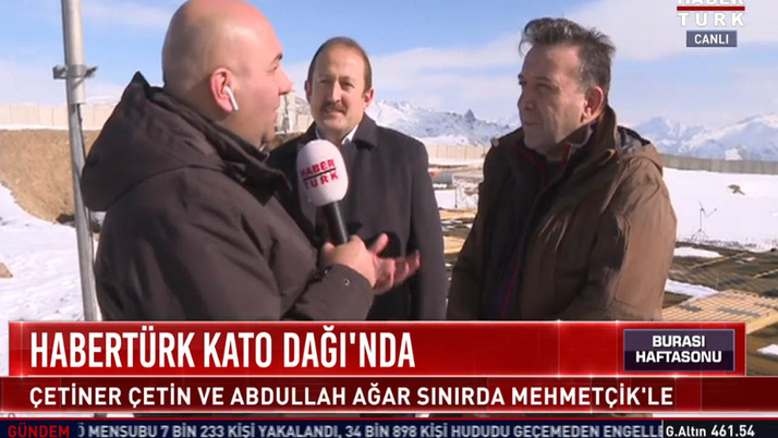 Çetiner Çetin sınır boyu üslerinde Mehmetçiği ziyaret etti