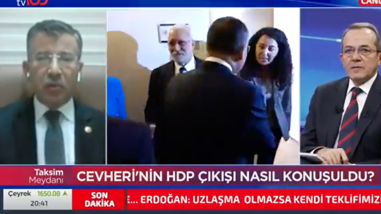 AK Partili Mehmet Ali Cevheri HDP işini itiraf etti : Seçmeninin oylarını almak hedefimiz