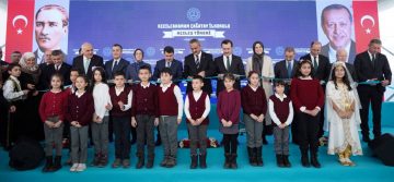 Bakan Özer Ankara’da İlkokul Açılışı Yaptı